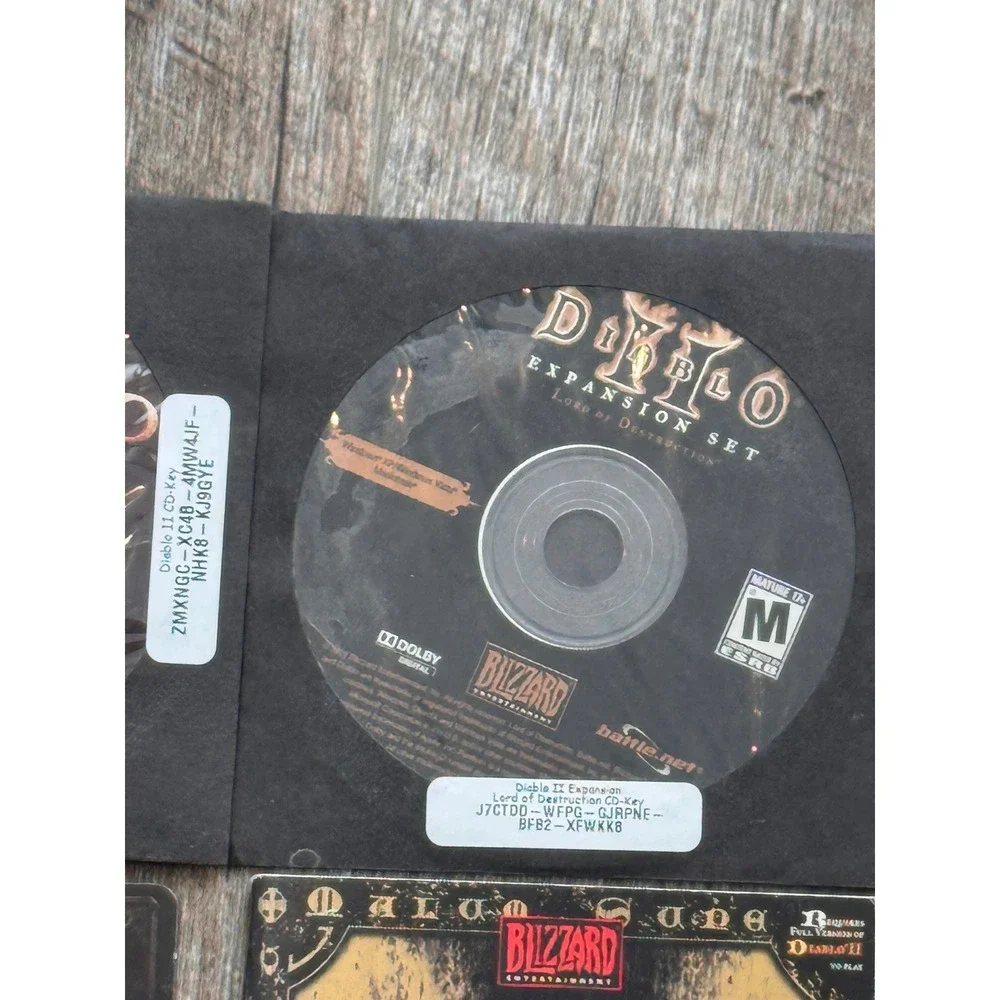 Diablo‎ PC Mixed Game Lot Blizzard Strategy Guides Expansion Lord of Destruction